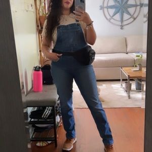 Overall jeans